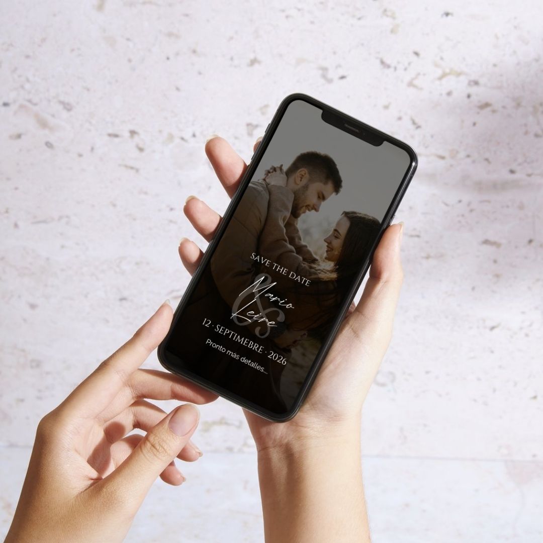 blackline Save The Date